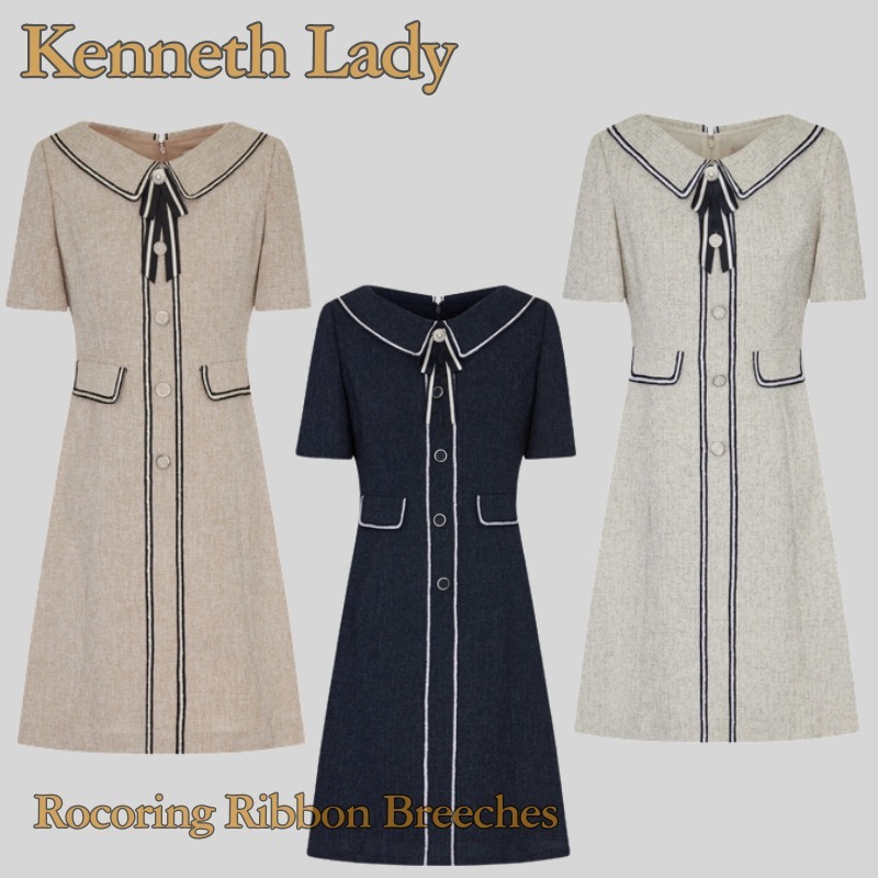 ◆Kenneth Lady ロコリングリボンブリッチワンピース