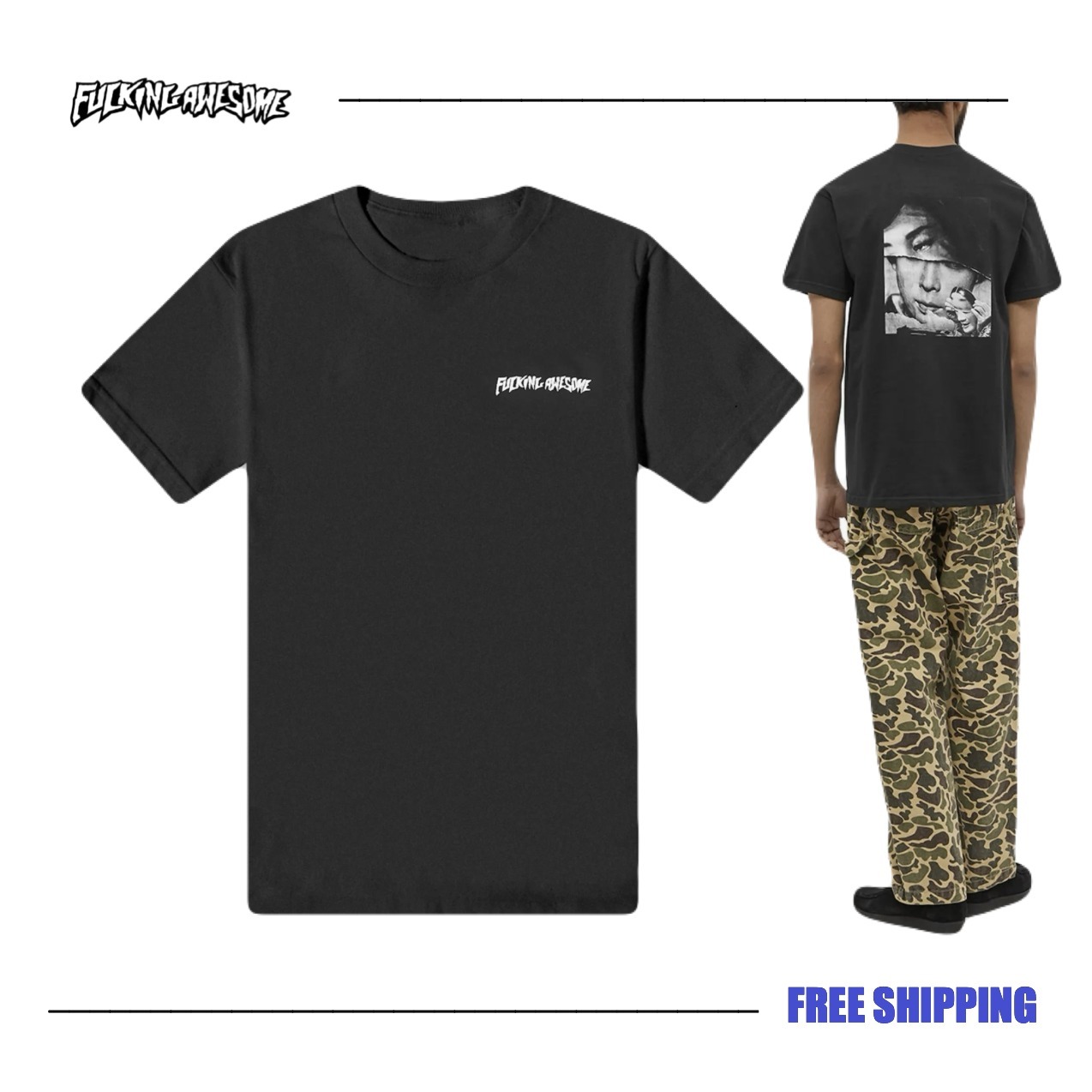 *新作アイテム'* Fucking Awesome Faces Tee