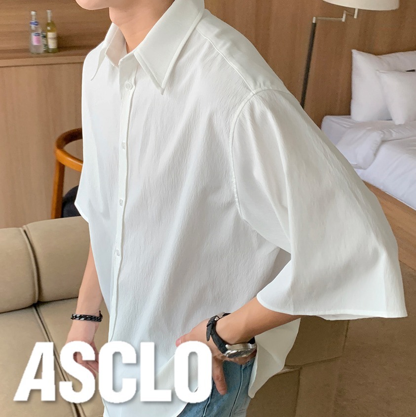 シャツ 90S Cool Loose Over Shirt (5color)