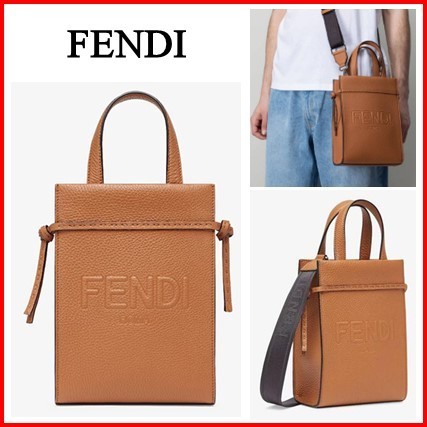 【関税込み】FENDI ゴートゥ FFロゴ スモール ショッパーバッグ