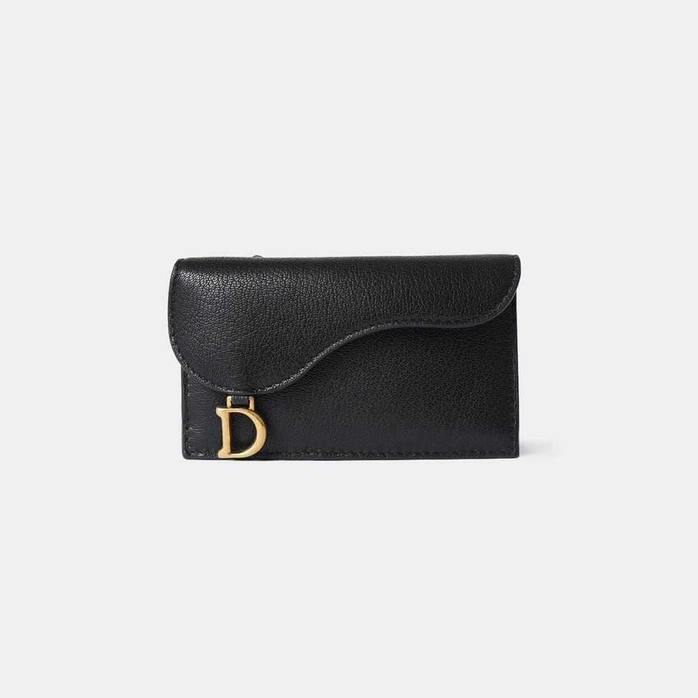 [Dior] SADDLE フラップ コンパクト ジップカードホルダー