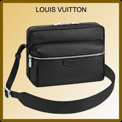 Shop Louis Vuitton TAIGA Unisex Street Style Plain Leather Crossbody Bag by  happysnowman