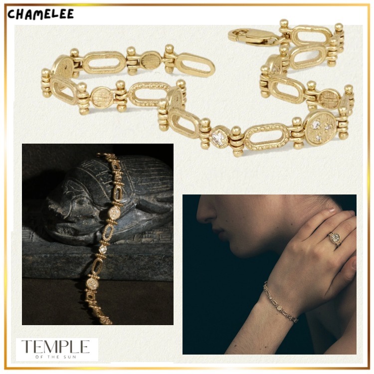 ★TEMPLE OF THE SUN★Kasia ダイヤモンド ブレスレット 14K ☆TEMPLE OF THE SUN☆Kasia ダイヤモンド ブレスレット 14K