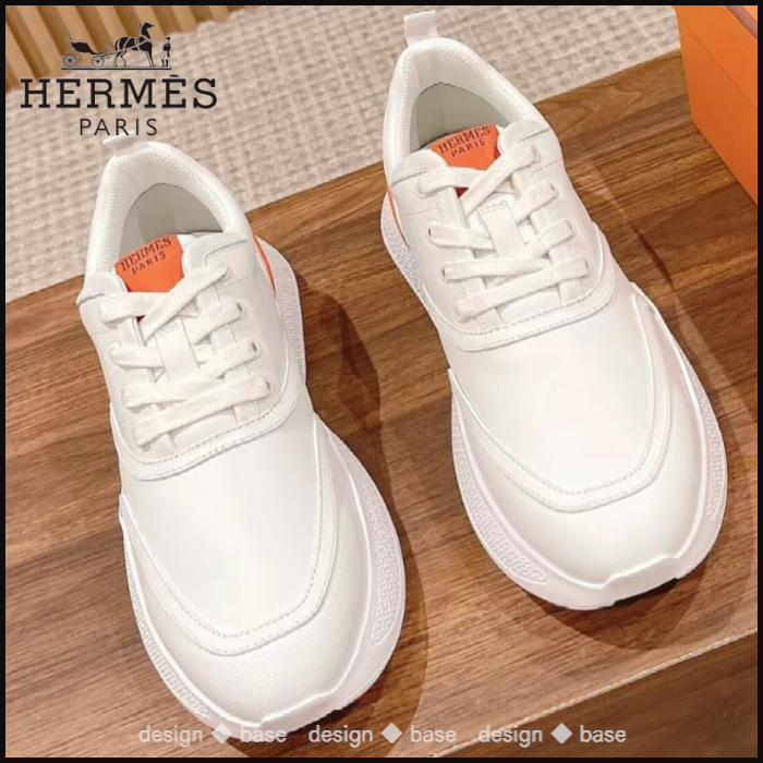 ■おしゃれフォルム【 HERMES 】スニーカー 《ギガ》