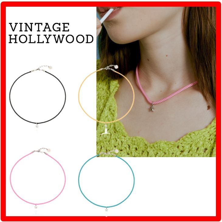 ☆人気☆【VINTAGE HOLLYWOOD】☆Petit Star String Necklac.e☆