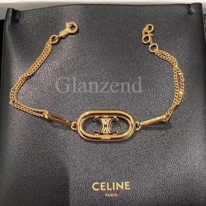 海外限定*CELINE*Les Cuirs レザートリオンフダブルブレスレット CELINE - a様専用！セリーヌ！トリオンフ マルチレザー