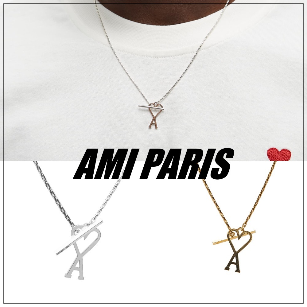 AMI PARIS ☆ハート チェーン ネックレス