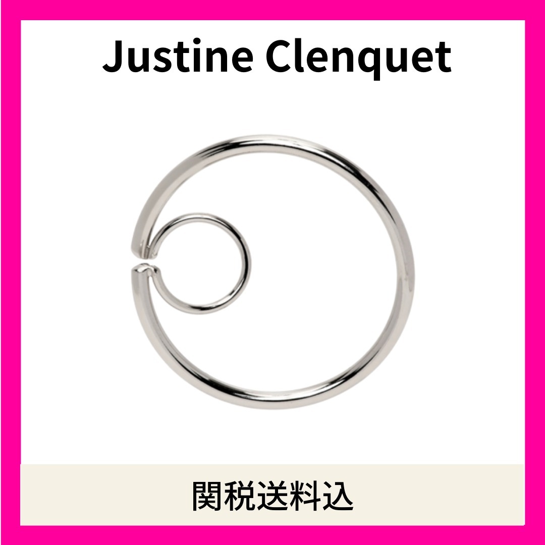 【Justine Clenquet】大人気!! シルバー XL Sunny イヤカフ
