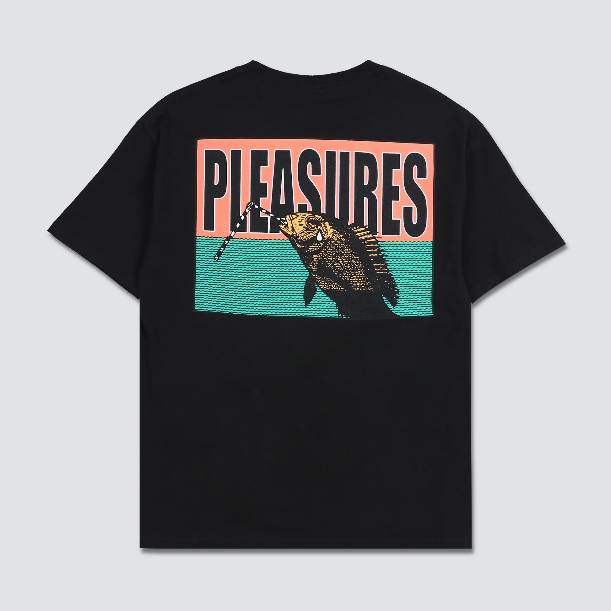 PLEASURES サースティー グラフィック クルーネック Tシャツ