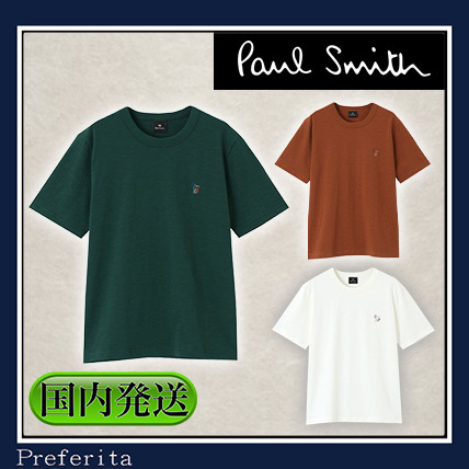 【Paul Smith】Tシャツ シーズンゼブラ 刺繍モチーフ コットン