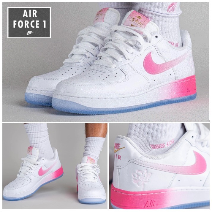 スニーカー Nike Air Force 1 '07 Lotus Flower FD0778-100