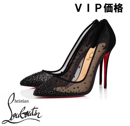 スエード Christian Louboutin(クリスチャンルブタン) パンプス