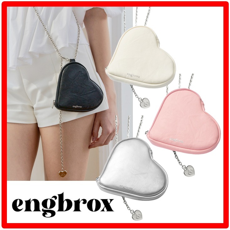 ☆Billlie ツキ着用☆【engbrox】☆LOVING HEART CHAIN BA.G☆