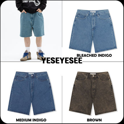 YESEYESEE More Shorts [YESEYESEE]★Basal 5 Pockets Denim Shorts