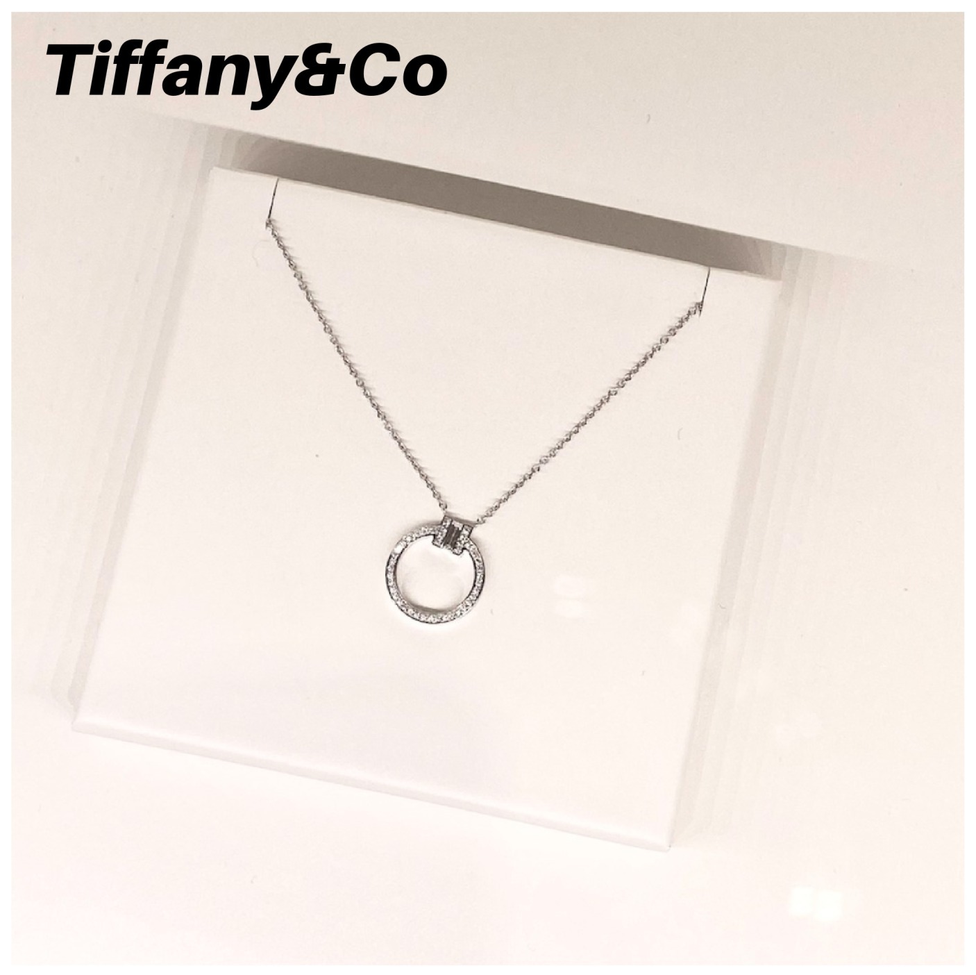 【Tiffany&Co】☆大人気☆Tiffany T Diamond Pendant