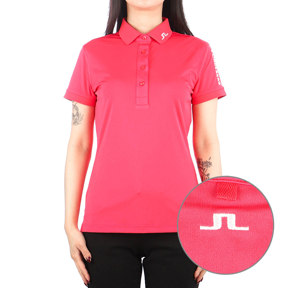 【高知インター店】 J.LINDEBERG☆関税込み TOUR 半袖ポロシャツ ゴルフ TECH レディースウェア