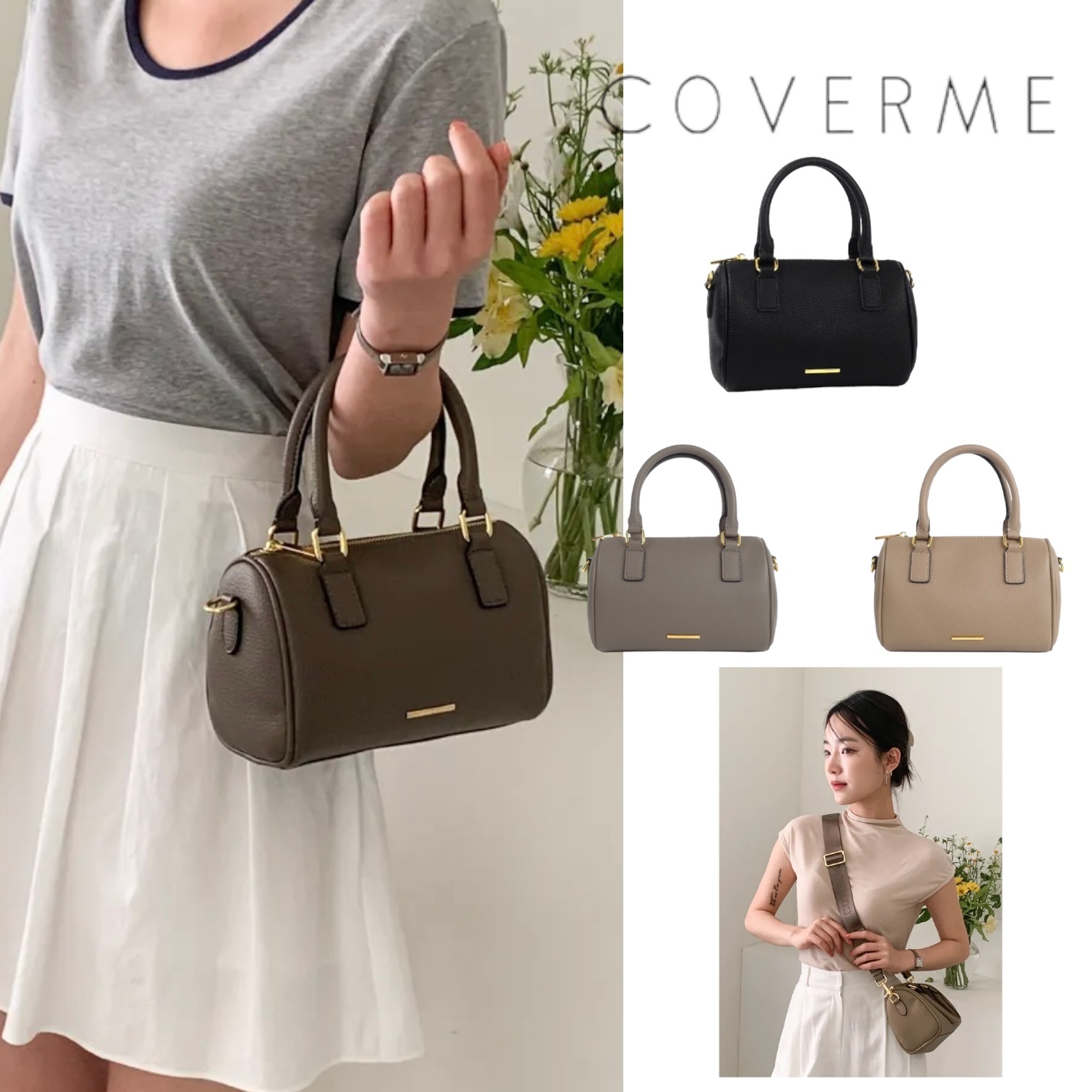 ☆台湾発 COVERME カバーミー ロゴ ショルダーバック/送料込