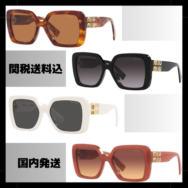 【MIU MIU】ミュウミュウ グリンプス サングラス SMU10YS