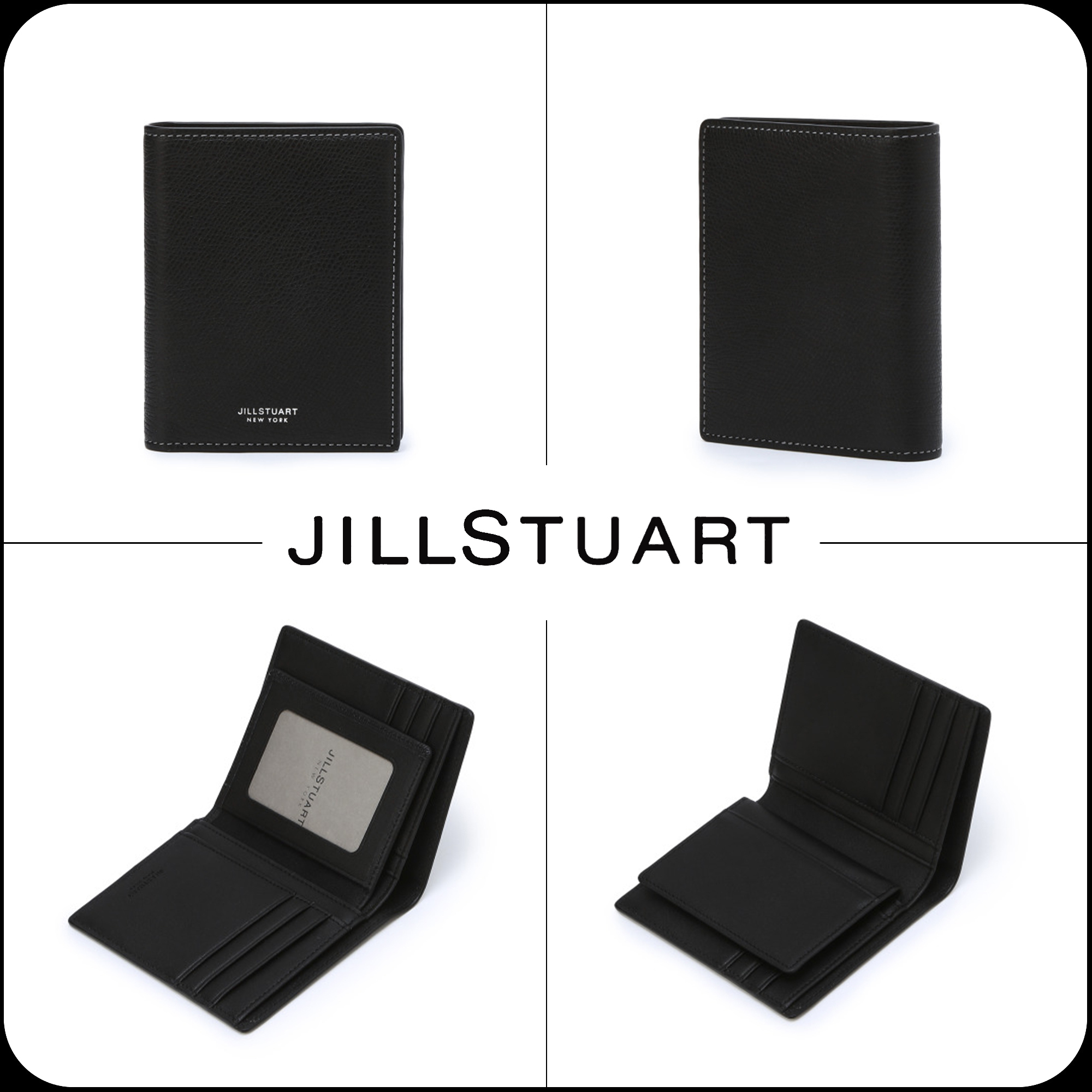 [JILLSTUART]★STITCHED COWHIDE MEDIUM WALLET