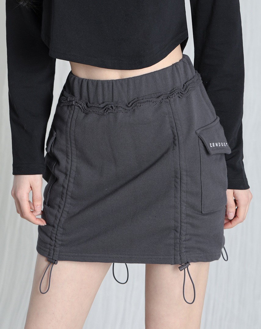 ★LESSERAFIM サクラ着用★関税込★AVANDRESS★Cargo Mini Skirt ☆LESSERAFIM サクラ着用☆【AVANDRESS】☆Cargo Mini Skir.t