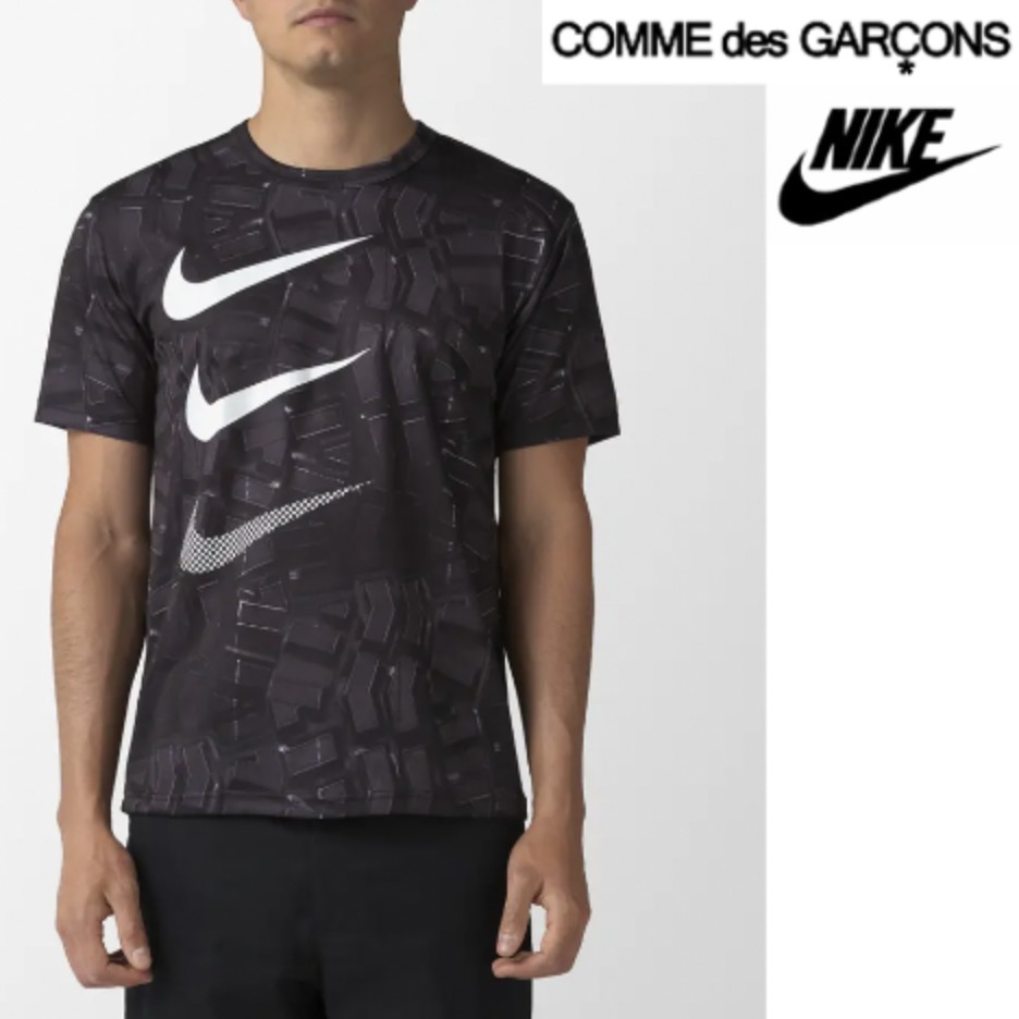 お洒落★コラボ Nike × COMME des GARCONS Swoosh Tee Tシャツ