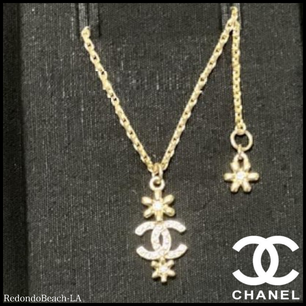 【華やかな胸元を演出】CHANEL★ネックレス★煌めくCCマーク