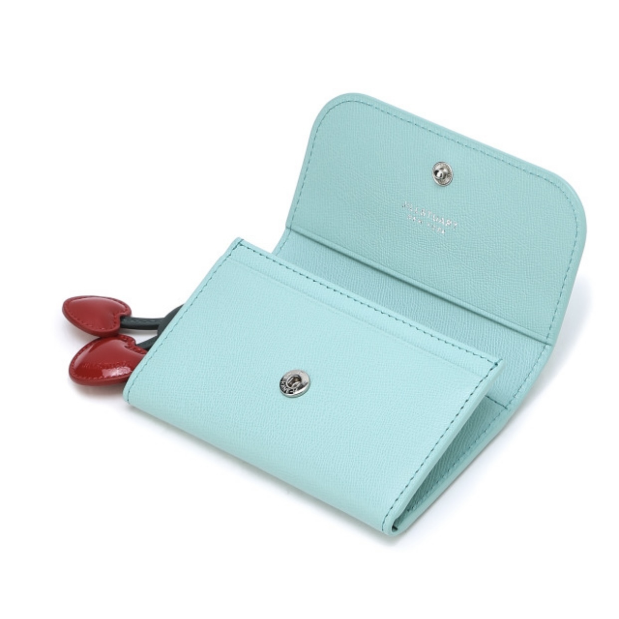 JILLSTUART 正規品/送料関税込み PAPER Cherry Slim Card Wallet ☆JILLSTUART☆ PAPER チェリー スリム カードケース 財布