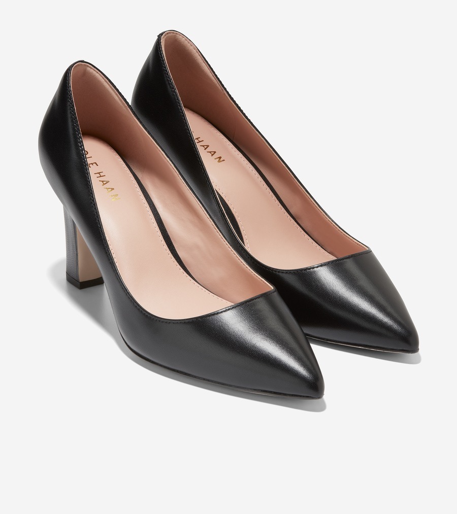 セール☆COLE HAAN マイラ ヒール パンプ 75mm（ブラック）