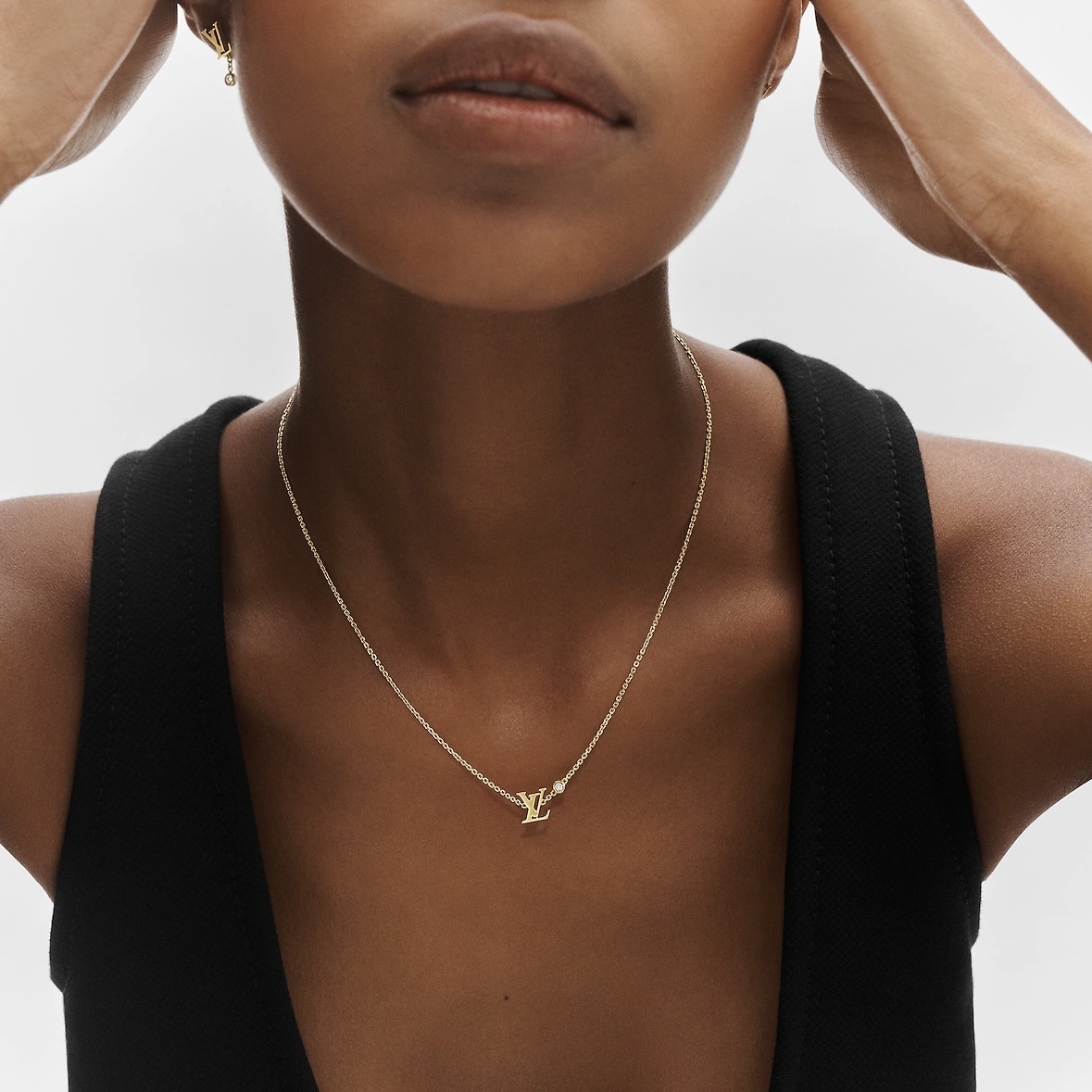 《ギフトに》LOUIS VUITTON ダイヤモンド 18kt ネックレス