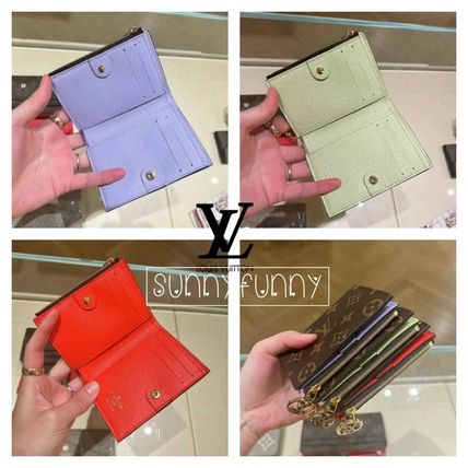 Shop Louis Vuitton MONOGRAM 2023-24FW Monogram Plain Leather Folding Wallet  Long Wallet (M82415, M82382, M82383, M82381) by sunnyfunny