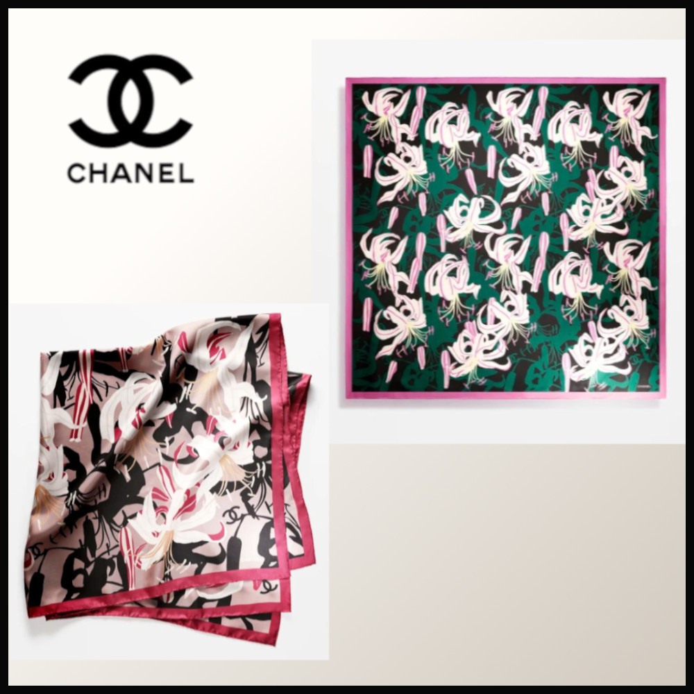 2023メティエダール◆全2色！【CHANEL】スクエア スカーフ