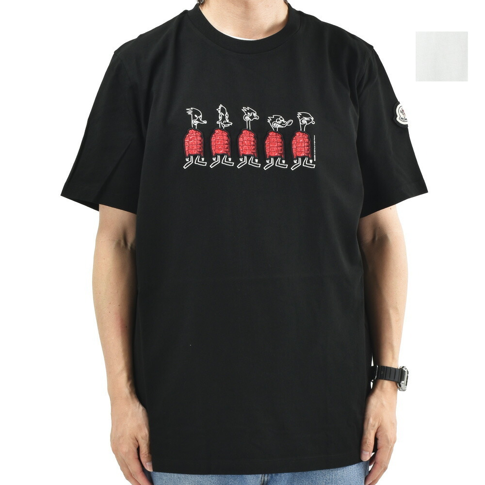 【国内発送】MONCLER Tシャツ クルーネック 8c00029829h8