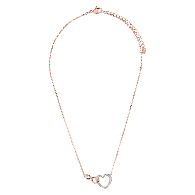 Swarovski Infinity ネックレス, インフィニティとハート