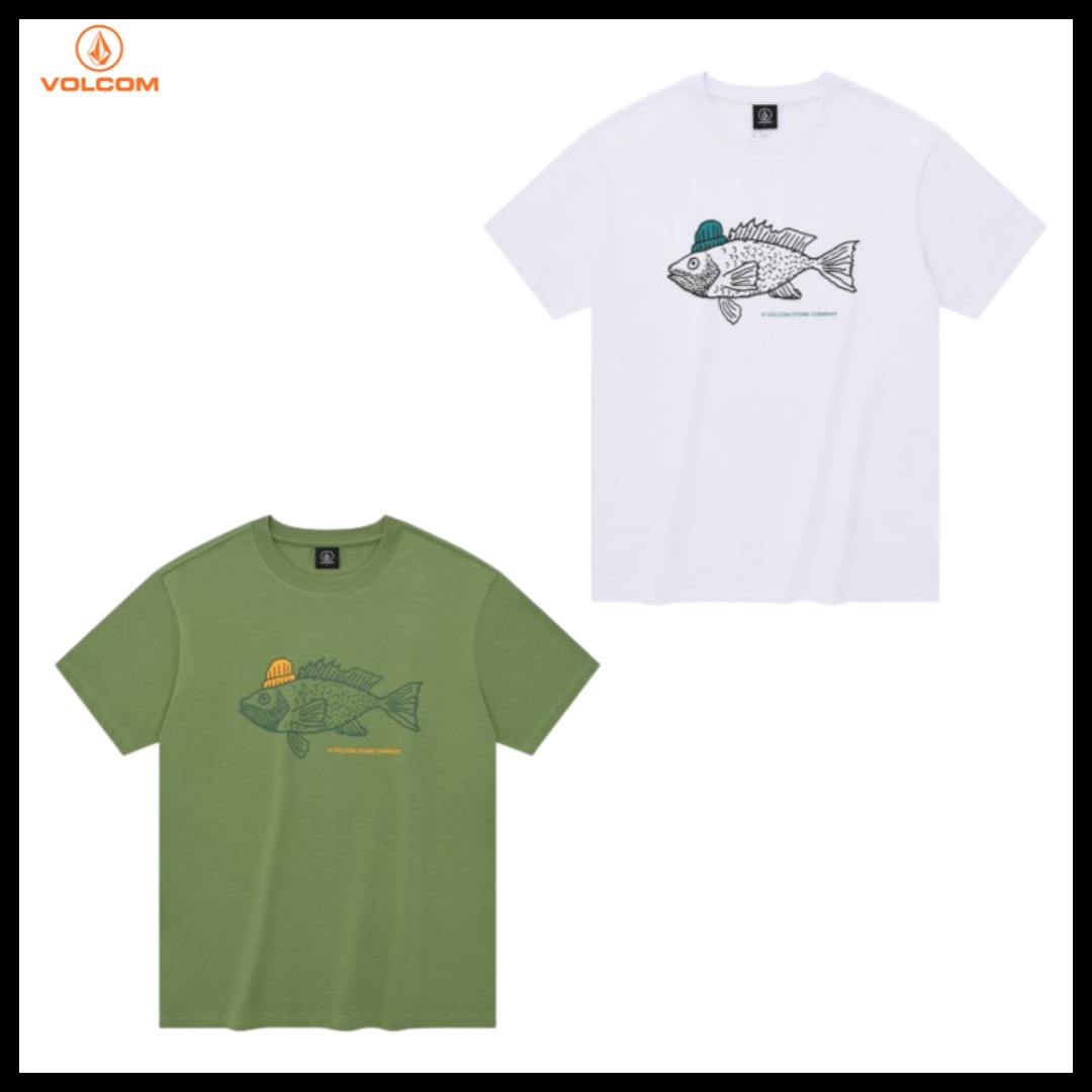 VOLCOM■FISHING Graphic Comfort Fit T-shirt■送料込