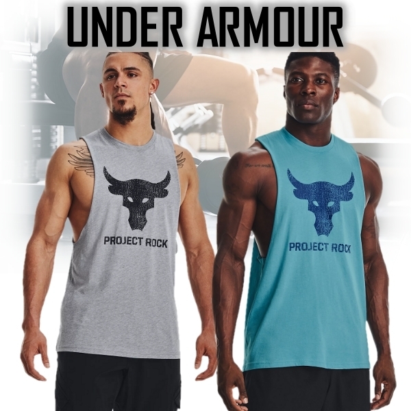 人気◆【UA ｘ Project Rock】Project Rock Brahma Bull Tank