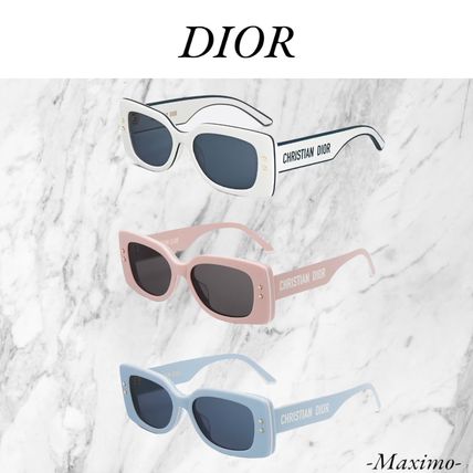 ホワイト(白)系 Dior(ディオール) サングラス(レディース) - 海外