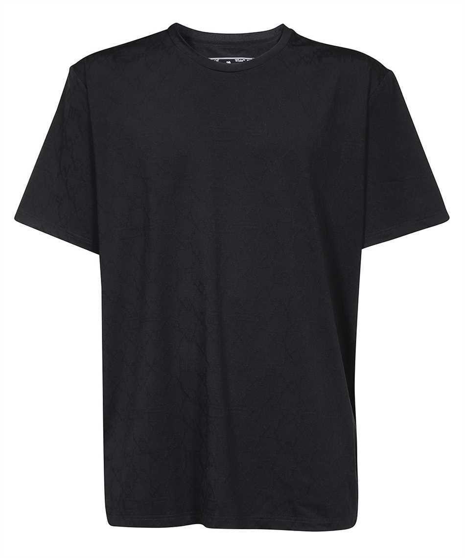 Off-White OMVA035F22FAB001 OW ALLOVER JACQUARD Tシャツ