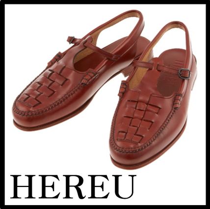 HEREU More Sandals Casual Style Street Style Logo Sandals