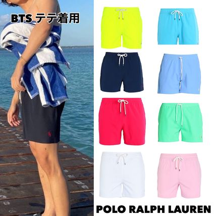 POLO RALPH LAUREN More Swimwear Street Style Plain Logo Swimwear