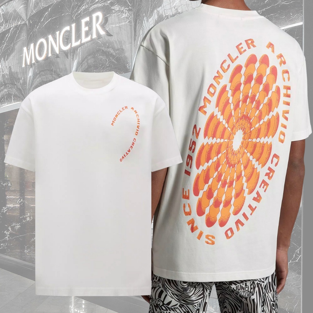 【MONCLER】オプティカルロゴTシャツ