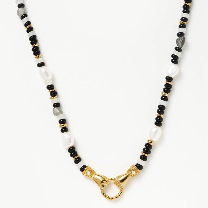 BTS テテ着用ブランド Missoma IN GOOD HANDS GEMSTONE NECKLACE BTS テテ着用ブランド Missoma IN GOOD HANDS GEMSTONE NECKLACE