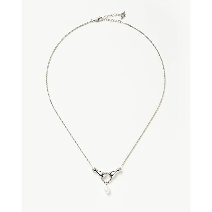 BTS テテ着用ブランド Missoma IN GOOD HANDS DROP NECKLACE