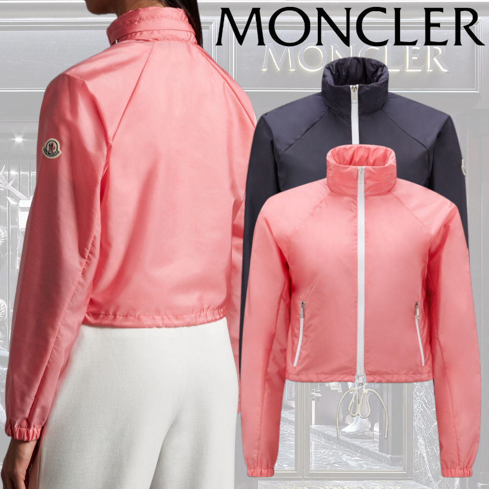 【MONCLER】Aloseジャケット フード ロゴ ナイロン 撥水 軽量