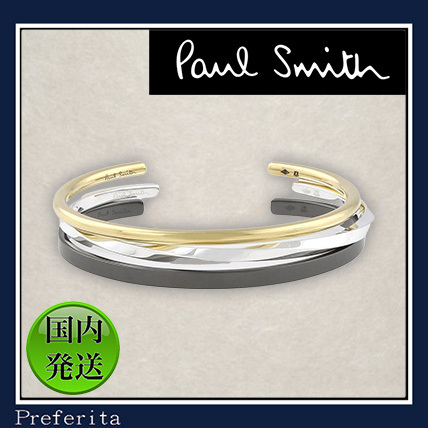 【Paul Smith】バングル Mix Plating シルバー