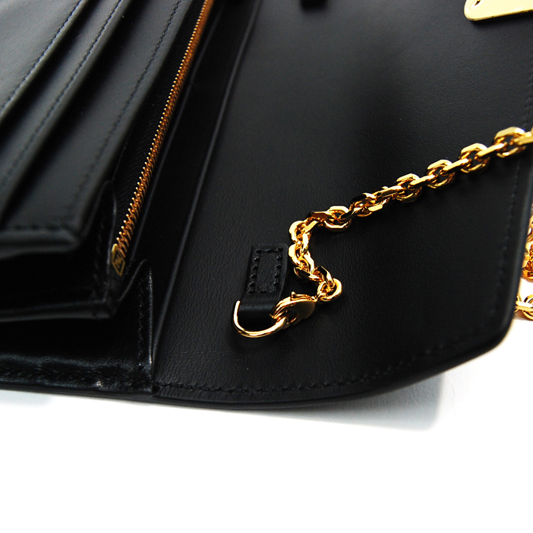 FENDI ショルダーバッグ ウォレットショルダー ロゴ ミニ財布 フェンディ FENDI 財布 長財布 小銭入れ付き ショルダーバッグ