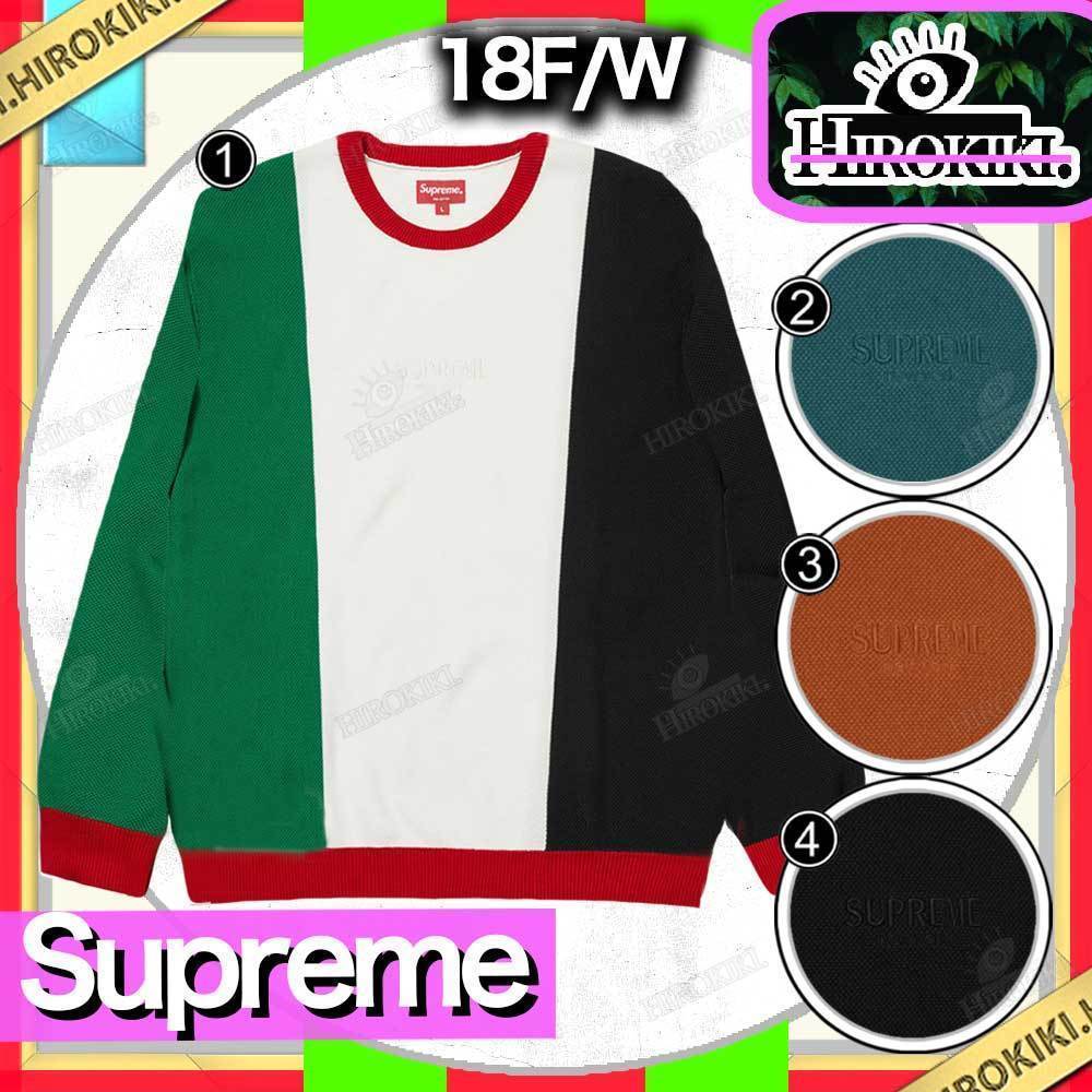 【本物保証 /関税・送料無料】Supreme Pique Crewneck