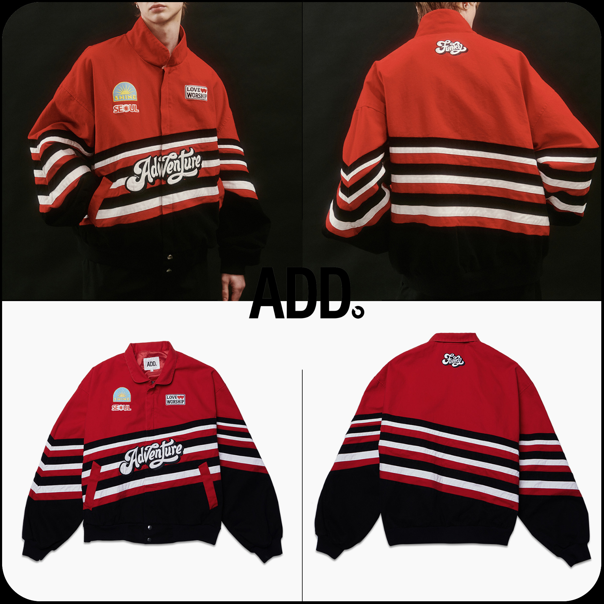 [ADD SEOUL] ★RETRO RACING JACKET