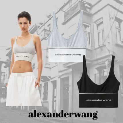 Shop Alexander Wang Logo Bras (1CC4218077001) by HARUSHOP57