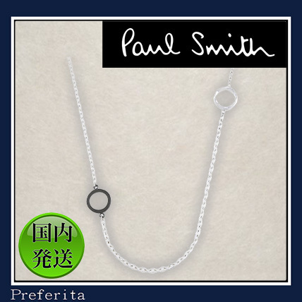 【Paul Smith】ネックレス Mix Plating シルバー ギフト
