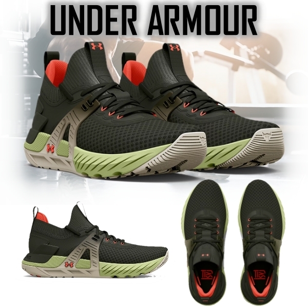【UAｘProject Rock】Men's Project Rock 4 Mana Training Shoes